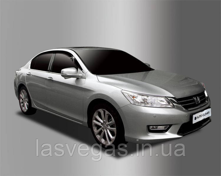 

Ветровики, дефлекторы окон Honda Accord 2012-2014 (Autoclover) A162