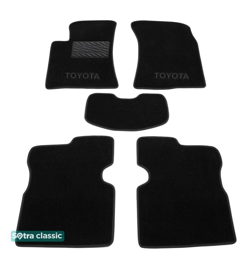 

Двухслойные коврики Sotra Classic 7mm Black для Toyota Avensis (T250)(mkII) 2003-2008 (ST 01068-GD-Black)