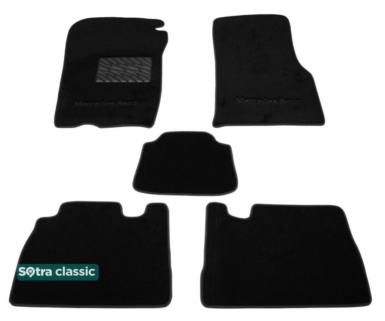 

Двухслойные коврики Sotra Classic 7mm Black для Mercedes-Benz M-Class (W163) 1998-2005 (ST 00889-GD-Black)