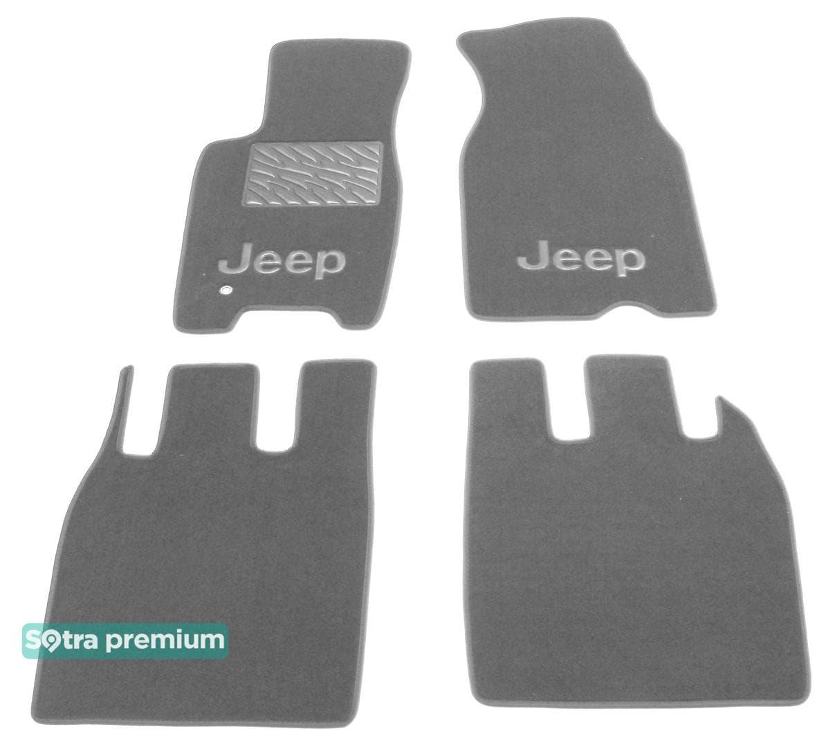 

Двухслойные коврики Sotra Premium 10mm Grey для Jeep Grand Cherokee (WJ)(mkII) 1999-2004 (ST 00343-CH-Grey)