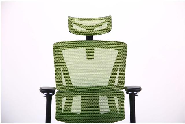 Кресло Luc Black, Alum, green (фото 5)