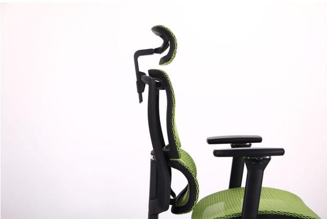 Кресло Luc Black, Alum, green (фото 9)