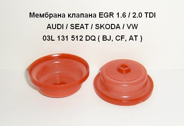 

Мембрана клапана EGR SEAT (1.6/2.0TDI) 03L131512DQ (BJ,CF,AT)