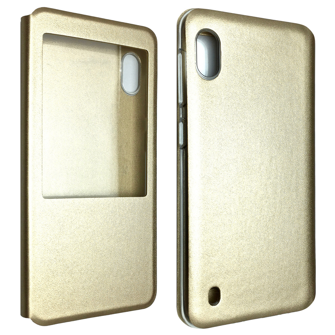 

Чехол-книжка DK-Case силикон кожа для Samsung A10 (gold), Золотистый