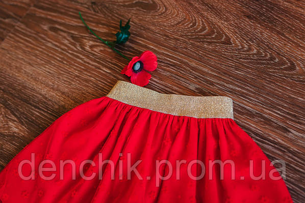 Нарядная фатиновая юбка красная: продаж, ціна у Хмельницькому. юбки детские  від ""Denhik" дитячий одяг" - 957331349
