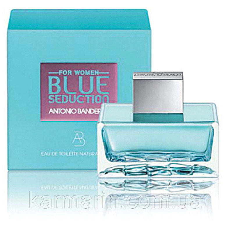 

Жіноча туалетна вода Antonio Banderas Blue Seduction, 100ml