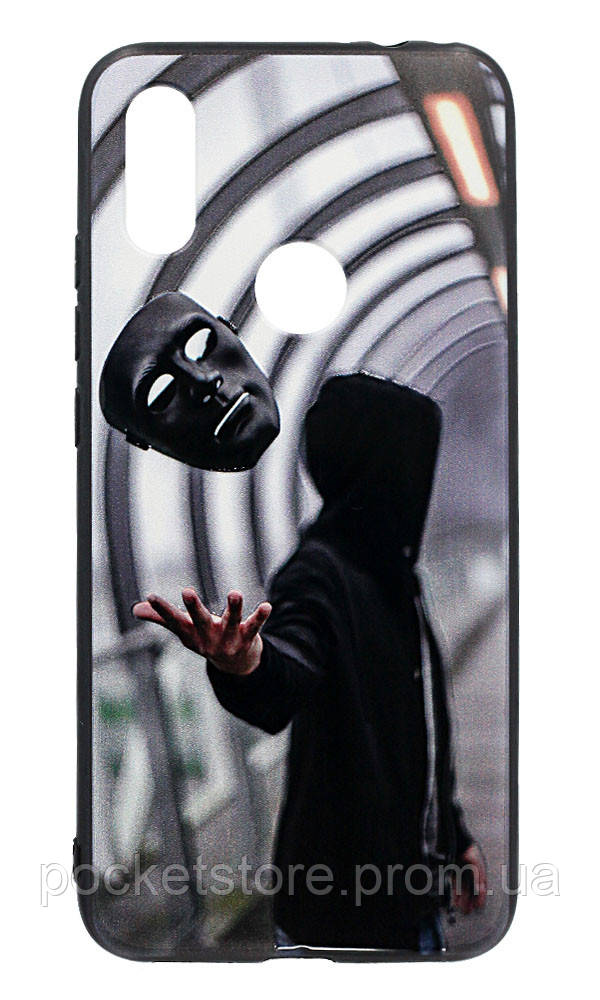 

Чохол-накладка Print + Border Silicon для Xiaomi Redmi 7 Mask