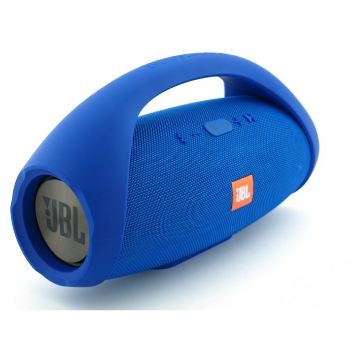 Портативная bluetooth колонка JBL Boombox BIG FM MP3 Синяя