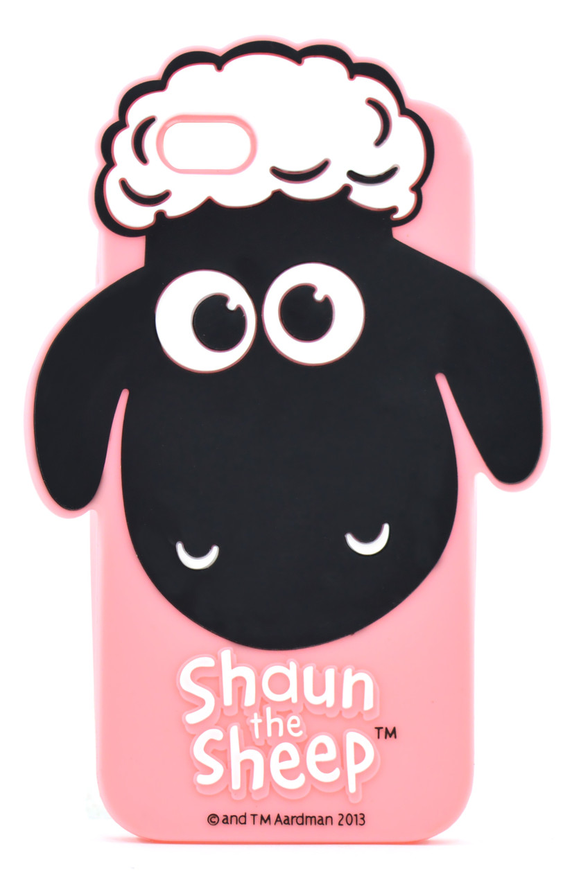 

Чехол накладка для iPhone 6 / 6S (4.7 ") 3D Овечка CUTE SHEEP Розовый (302001)