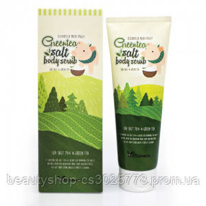 

ELIZAVECCA СОЛЕВОЙ СКРАБ ДЛЯ ТЕЛА С ЭКСТРАКТОМ ЗЕЛЕНОГО ЧАЯ MILKY PIGGY GREENTEA SALT BODY SCRUB, 300 МЛ