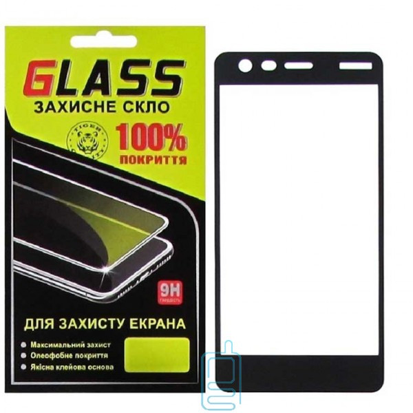 

Защитное стекло Full Glue Nokia 2 black Glass, Черный