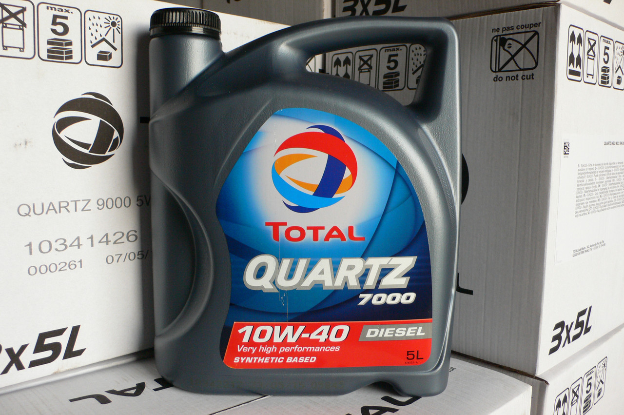 

Масло моторное полусинтетическое Тотал Total Quartz Diesel 7000 10W-40 (15 литров)