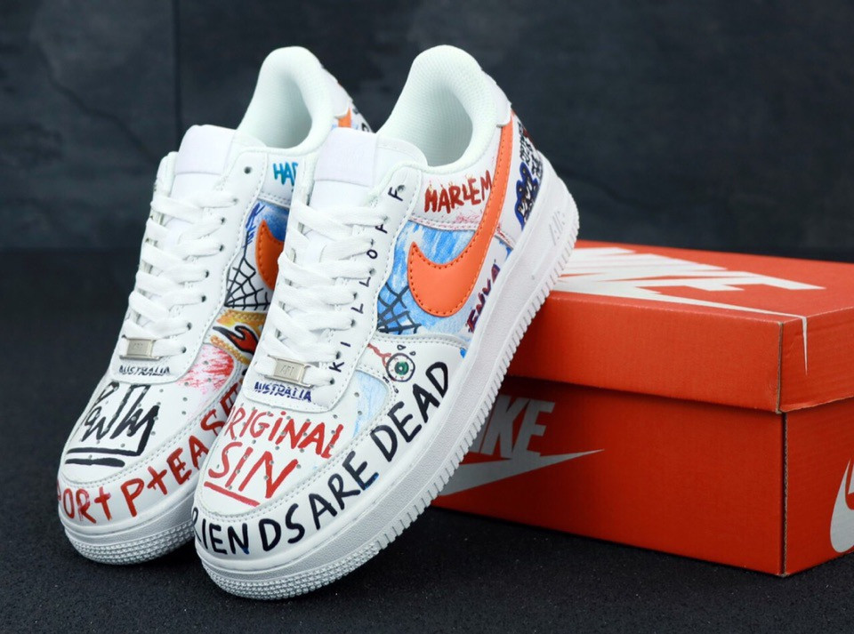 nike air force 1 low custom pauly x vlone pop