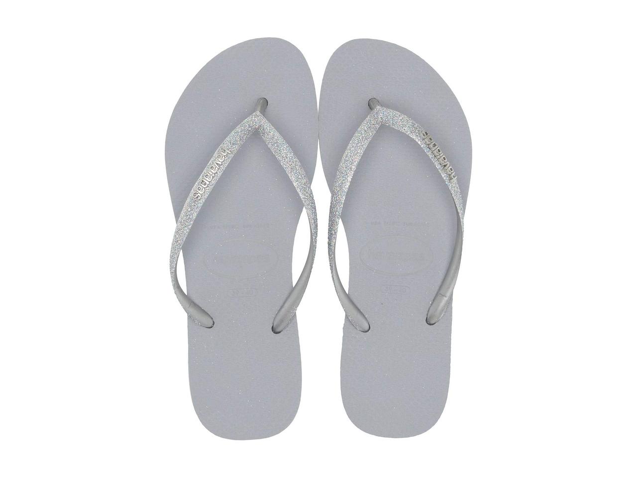 

Сандали/Вьетнамки (Оригинал) Havaianas Slim Glitter Sandal Steel Grey