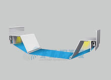 Профиль алюминиевый для натяжных потолков ПФ6488 "Контурный 3D"