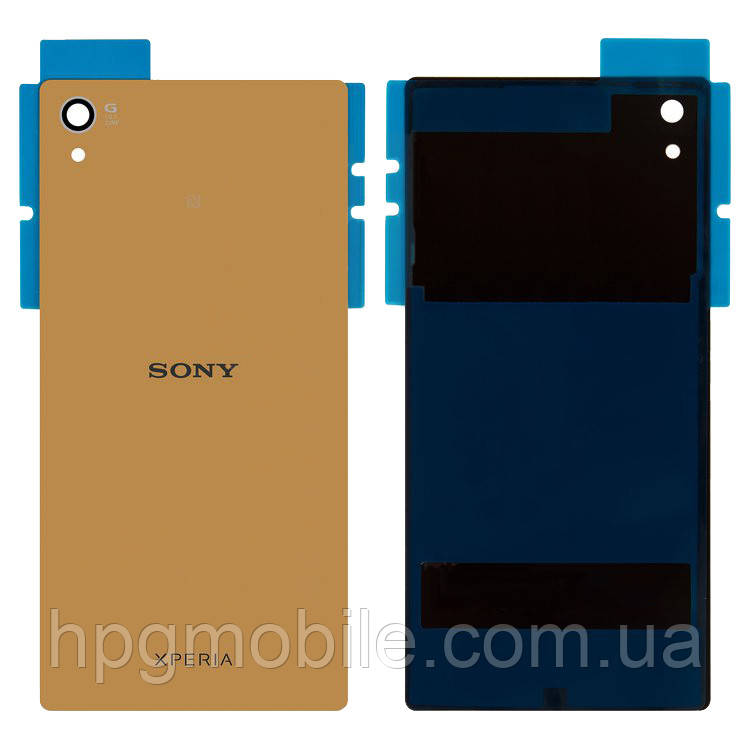 

Задняя панель корпуса (крышка аккумулятора) для Sony Xperia Z5+ Premium E6833, E6853, E6883 Золотистый