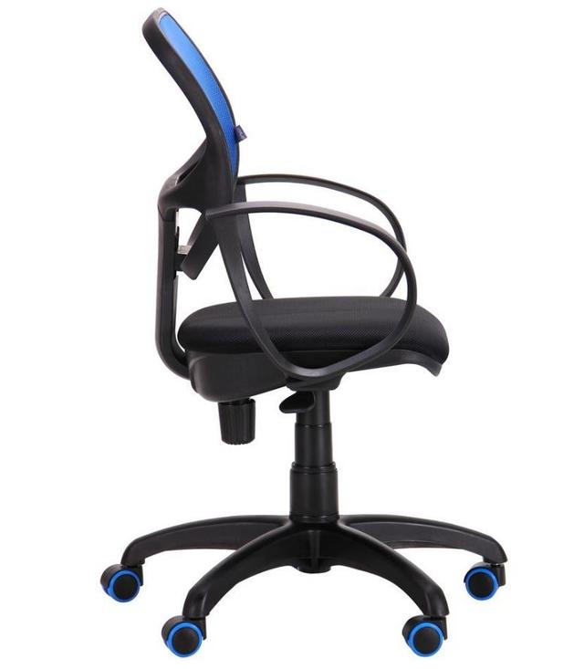 Кресло Бит Color/АМФ-8 сиденье Сетка черная/спинка Сетка синяя (фото 3)