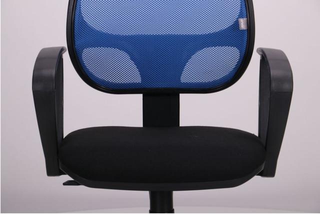 Кресло Бит/АМФ-7 сиденье А-1/спинка Сетка синяя (фото 5)