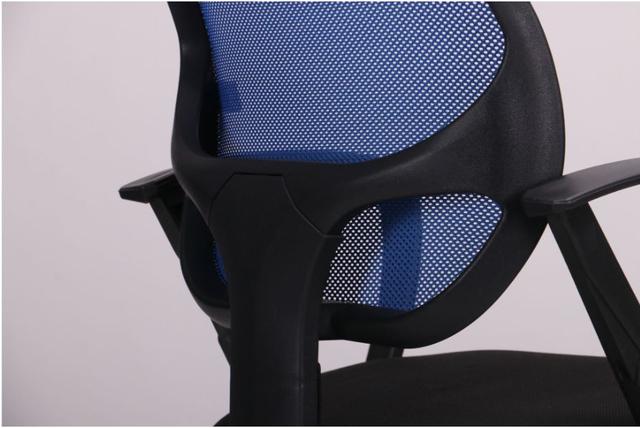 Кресло Бит/АМФ-7 сиденье А-1/спинка Сетка синяя (фото 7)