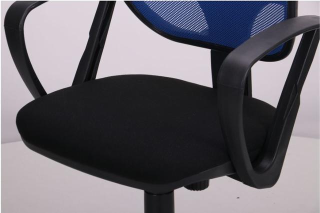 Кресло Бит/АМФ-7 сиденье А-1/спинка Сетка синяя (фото 8)
