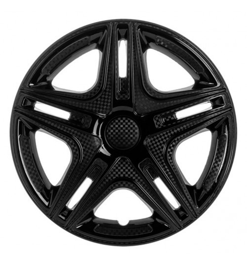 

Колпаки выпуклые Star Дакар Black R16 черные на Газель передние дутые, пара