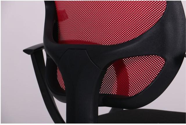 Кресло Бит/АМФ-8 сиденье А-1/спинка Сетка красная (фото 9)