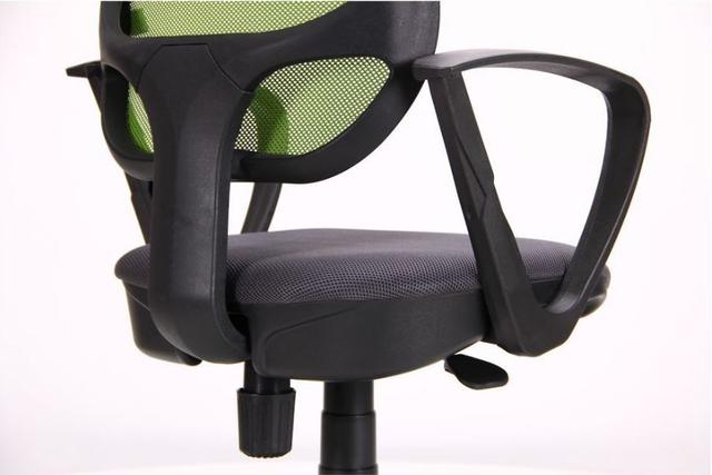 Кресло Бит Color/АМФ-7 сиденье Сетка серая/ спинка Сетка салатовая (фото 10)