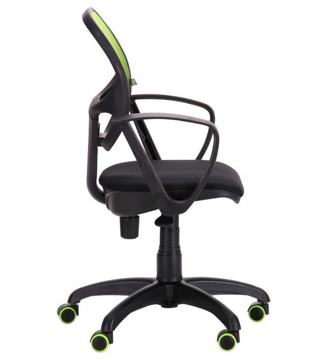 Кресло Бит Color/АМФ-7 сиденье Сетка черная/спинка Сетка салатовая (фото 3)