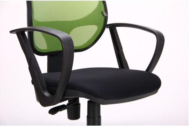 Кресло Бит Color/АМФ-7 сиденье Сетка черная/спинка Сетка салатовая (фото 6)