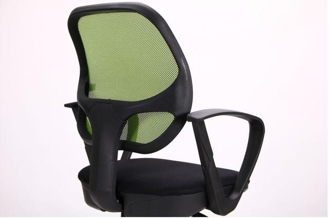 Кресло Бит Color/АМФ-7 сиденье Сетка черная/спинка Сетка салатовая (фото 9)