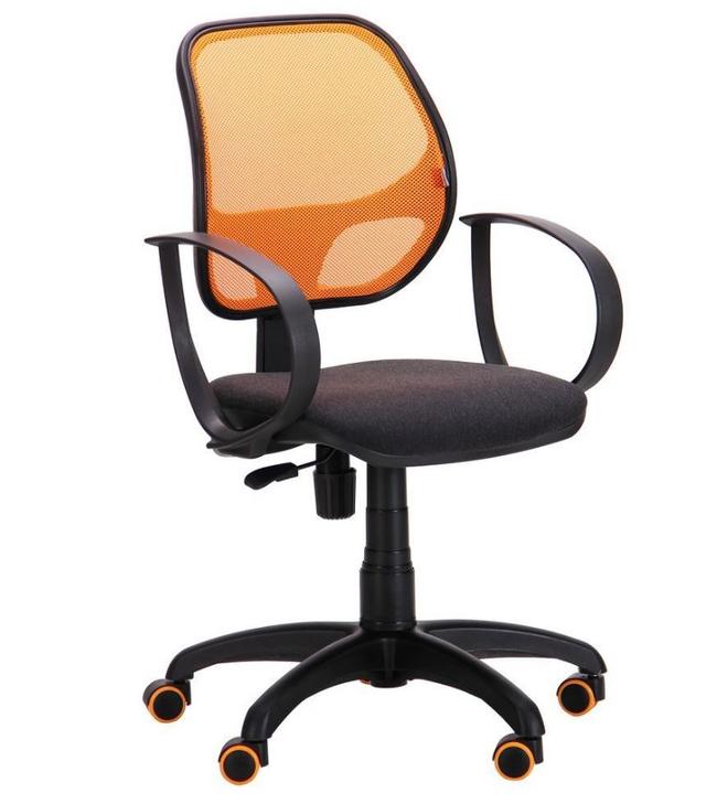 Кресло Бит Color/АМФ-8 сиденье А-2/спинка Сетка оранжевая