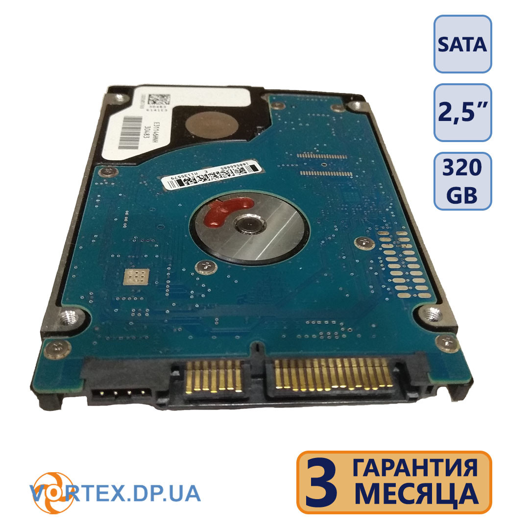 Жёсткий диск SATA HDD 2,5 дюйма, 320gb (б.у.), цена 343 грн - Prom.ua  (ID#564350300)
