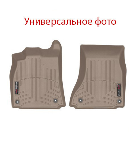 

К/с Audi A3 2014-2019 коврики салона в салон на AUDI Ауди A3 2014-2019 беж 1-й ряд (водит и пасаж) кабрио (откидн)