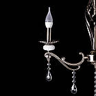 Классическая люстра-свеча на 3 лампочки античная бронза СветМира PM-3609/3, фото 3