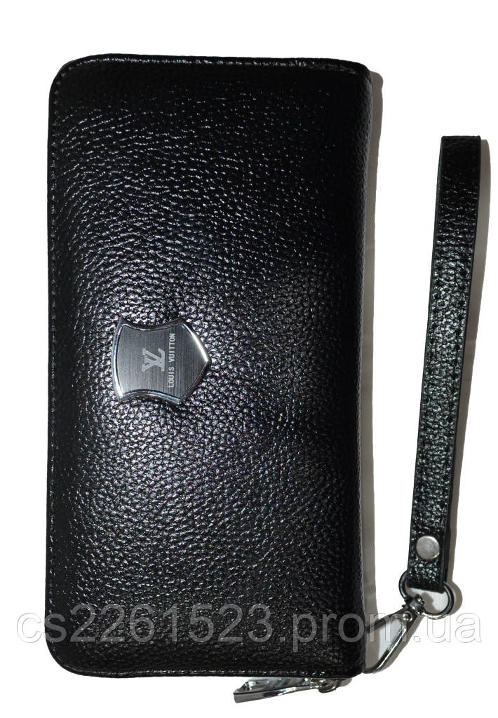 

Мужское портмоне Louis Vuitton (11x20x3 см), Черный