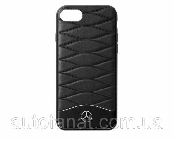 

Оригинальный кожаный чехол для iPhone® 7/8 Mercedes Cover for iPhone® 7/8, Black (B66958618), Черный