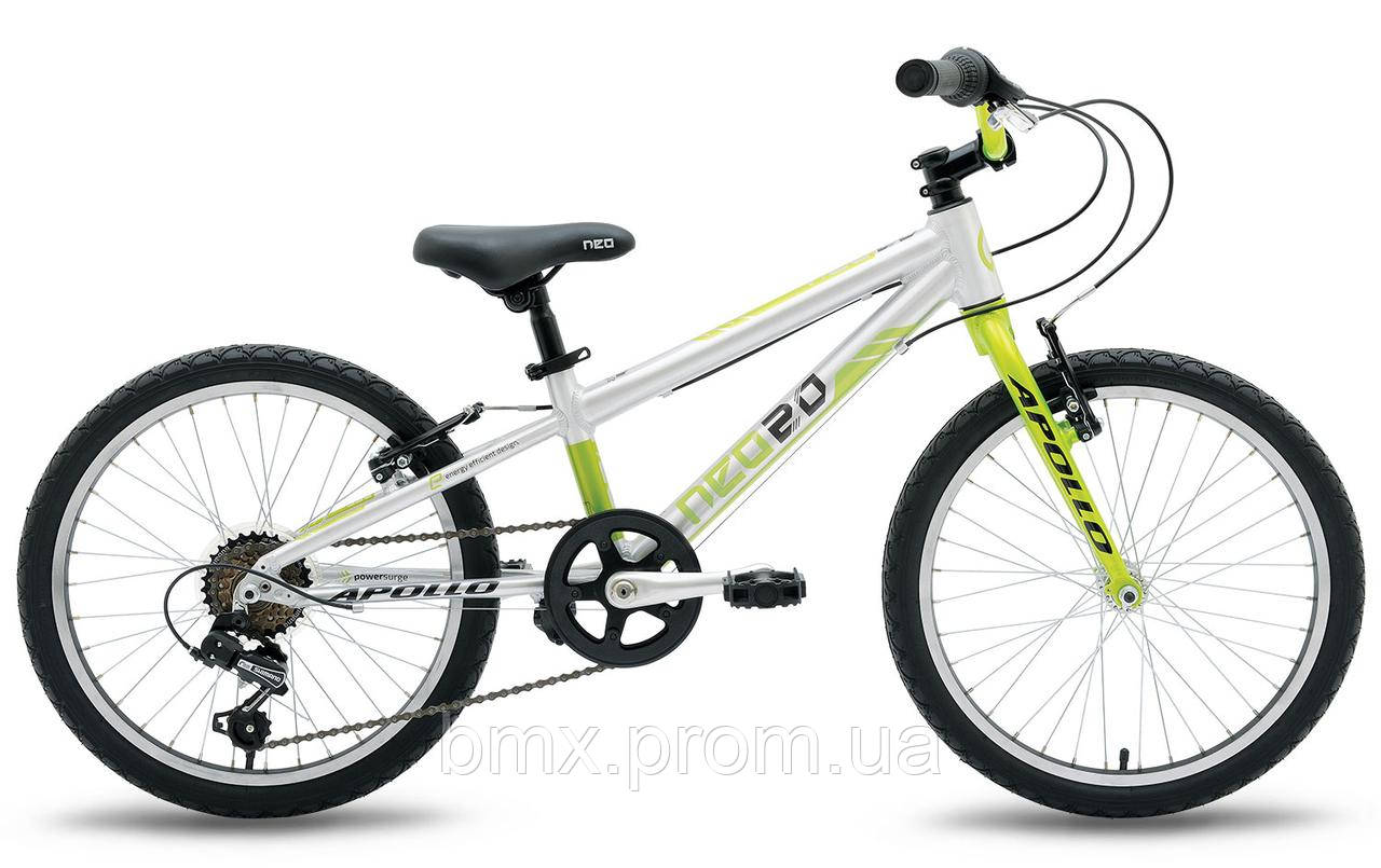 

Велосипед 20" Apollo Neo 6s boys Lime/Black 2021