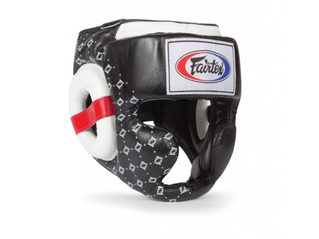 

Боксерский шлем Fairtex New Super Sparring HG10 Black L