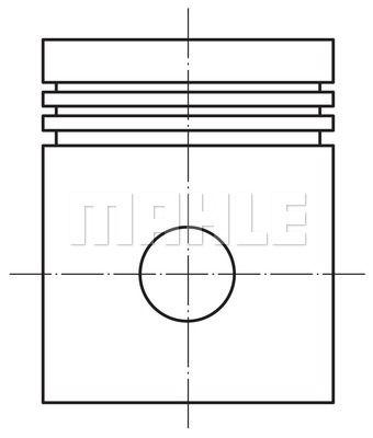 

Поршень VW CADDY III, VW TOURAN 028PI00126000 MAHLE