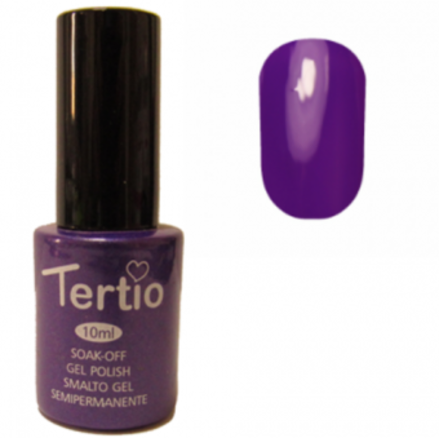 Гель-лак Tertio № 185 (фиолетовый перламутр)