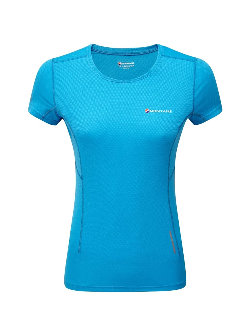 

Футболка Montane Female Claw T-Shirt, Голубой