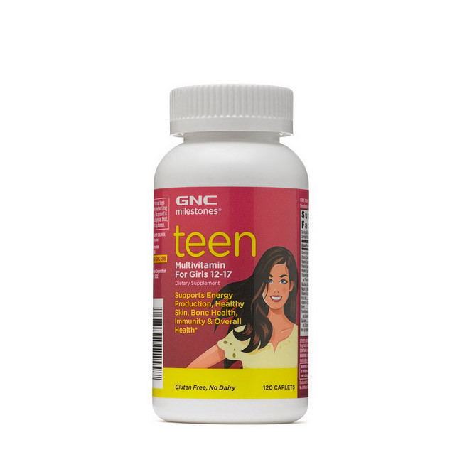 

Витамины для девочек GNC Teen Multivitamin For Girls 12-17 (120 caplets)