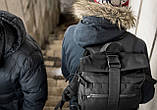 Рюкзак роллтоп чоловічий міський E.V.O.L.V.E. чорний WLKR молодіжний спортивний, портфель, фото 8