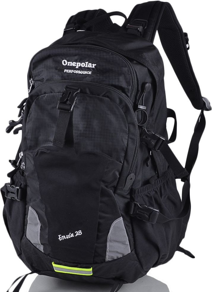 

Туристический рюкзак 28 л Onepolar W1729-black, Черный