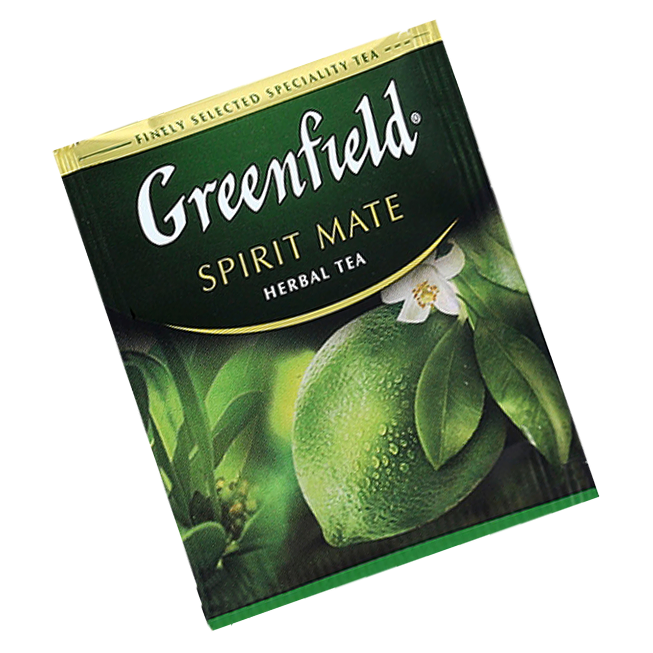 Чай зелений пакетований Greenfield "Spirit mate" 100шт (поліетиленовий пакет)