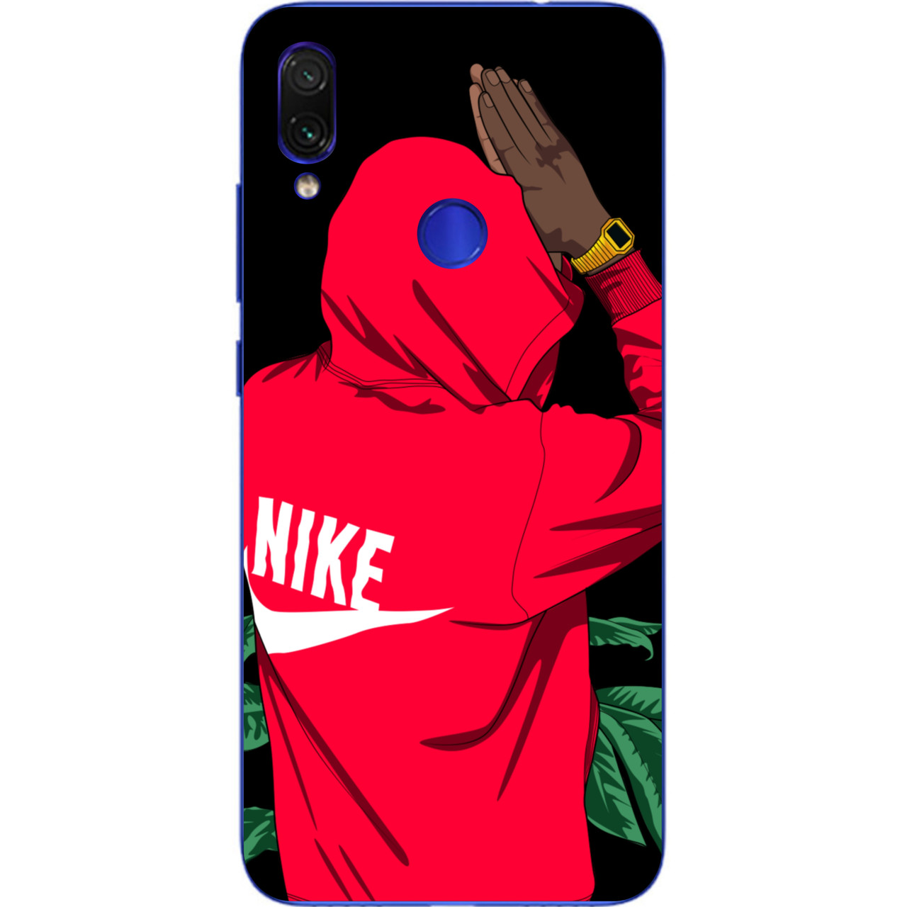 

Чехол силиконовый с картинкой для Xiaomi Redmi 7 Nike, Разные цвета