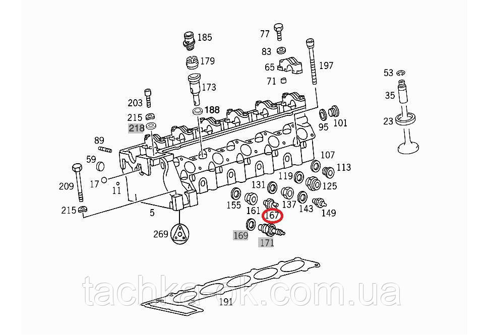 

MERCEDES Датчик температуры ОГ (в катализаторе) MB Sprinter 906 06