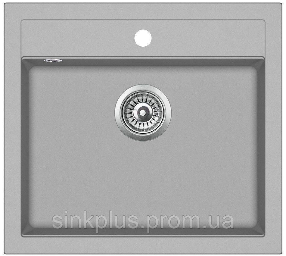 

Кухонна мийка AQUASANITA QUADRO SQQ100-220 argent, Серый