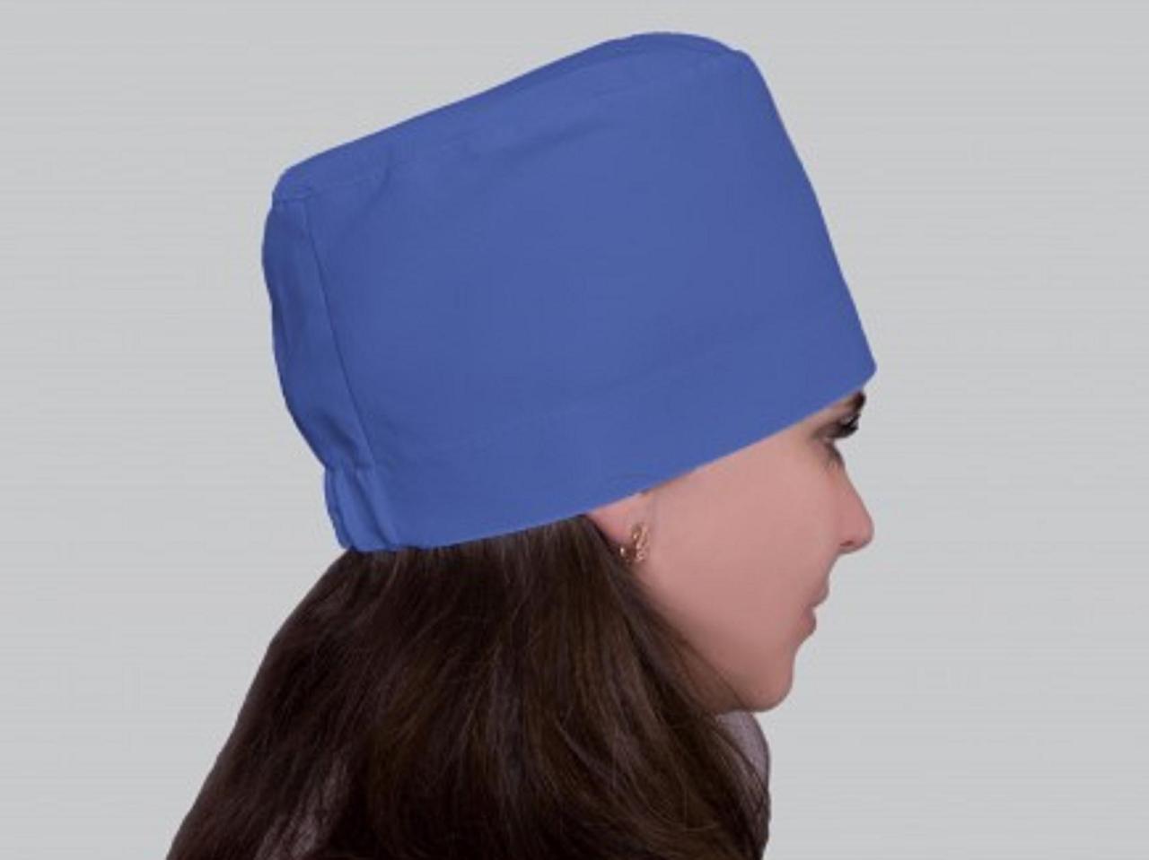 

Синяя женская медицинская шапочка, Синий