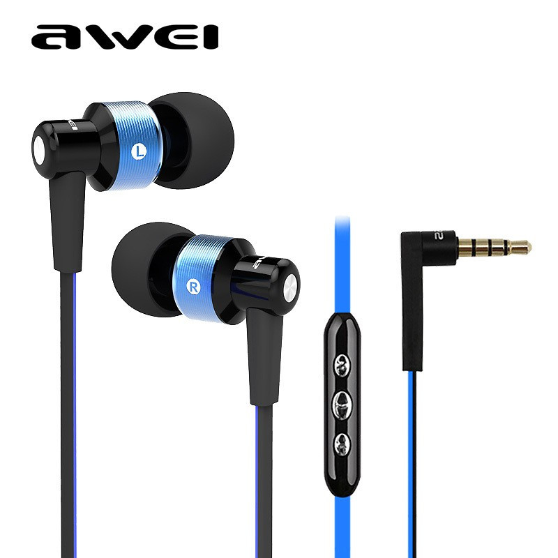 

Наушники AWEI TE55Vi blue